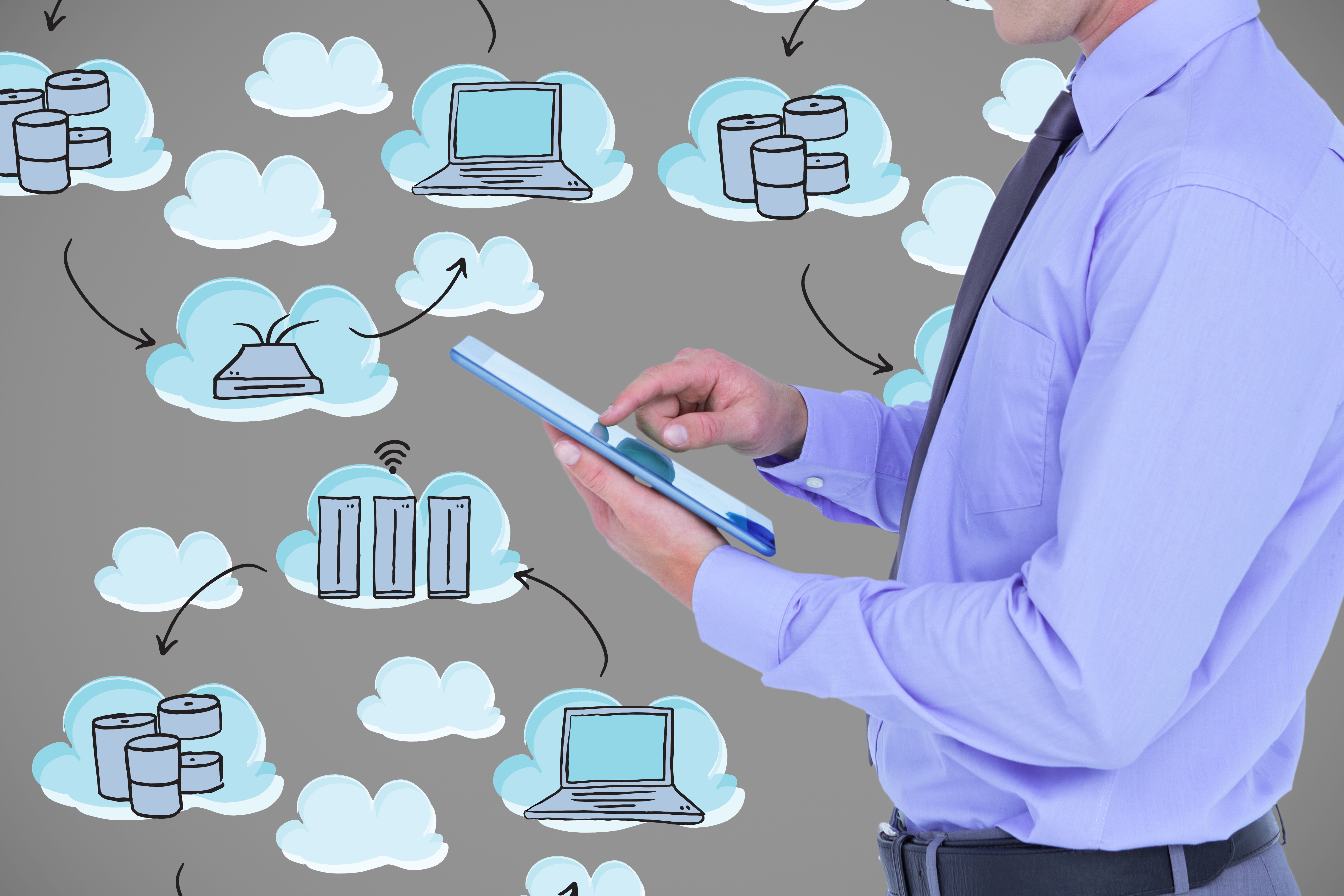 Cloud infrastructure diagram
